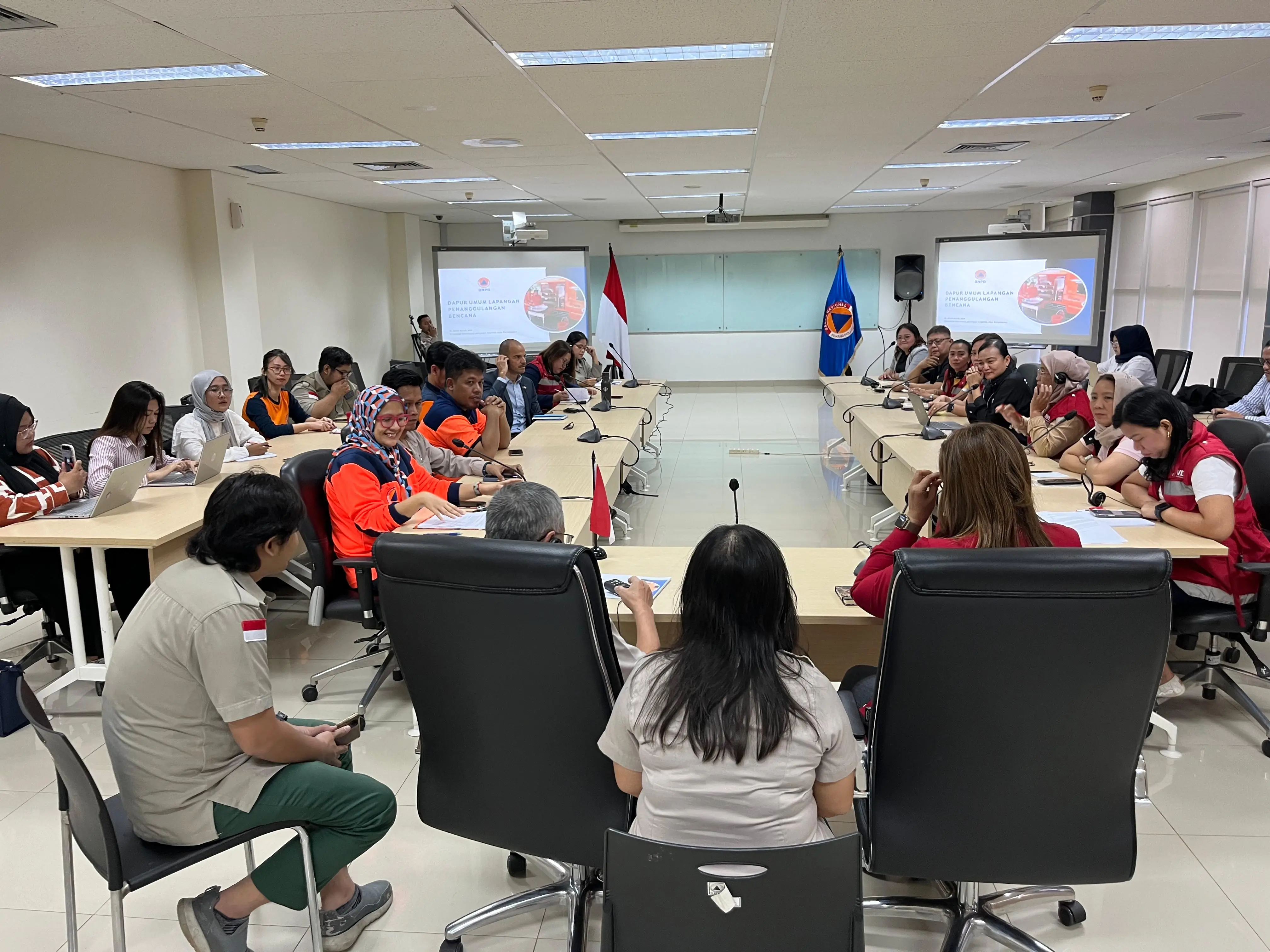 BNPB Terima Kunjungan Belajar Dari Delegasi Filipina dan WFP