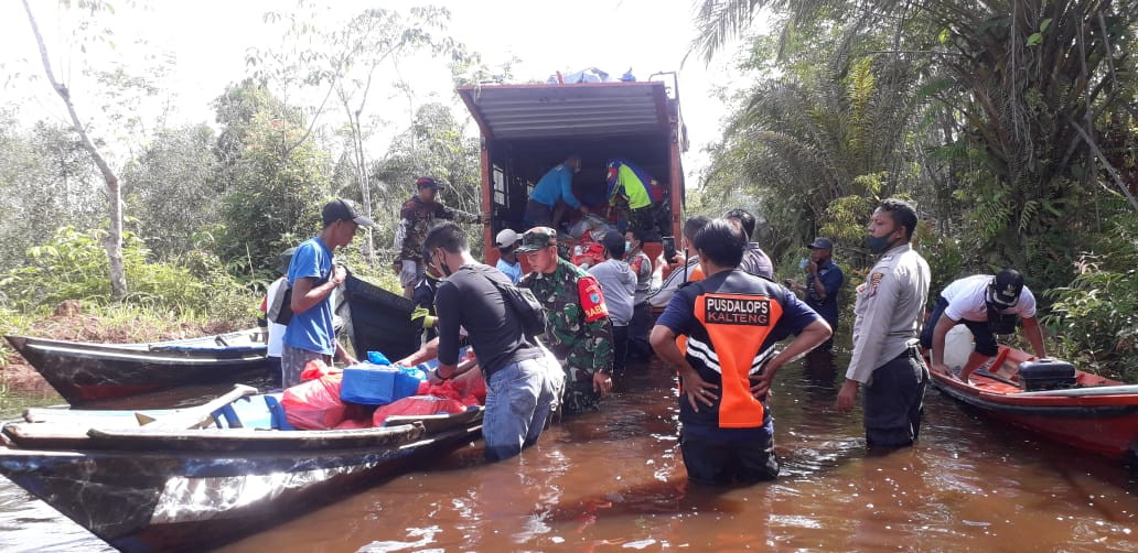 [Update] - Banjir Mulai Surut, BPBD Terus Upayakan Penanganan Bencana Tepat Sasaran