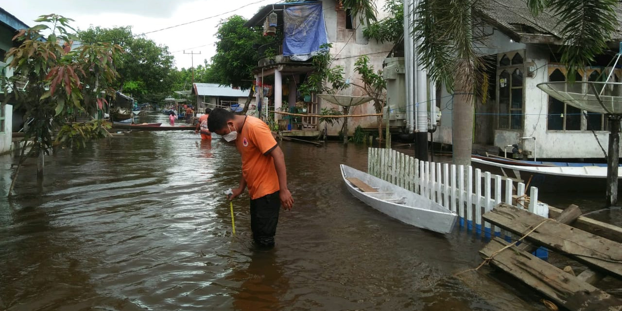 [Update] Sebanyak 2.208 rumah warga di Tujuh Kecamatan Terendam Banjir Ketapang, Kalimantan Barat