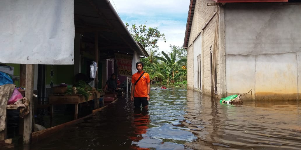 Dipicu Luapan Sungai Kapuas, Sebanyak 1.000 Rumah Warga Sanggau Kalimantan Barat di 5 Kecamatan Terendam Banjir