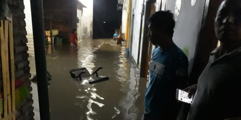 Banjir Rendam 110 Rumah Warga Kecamatan Pakis di Kabupaten Malang