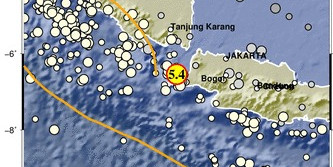 Warga Kabupaten Pandeglang Rasakan Gempa M5,4