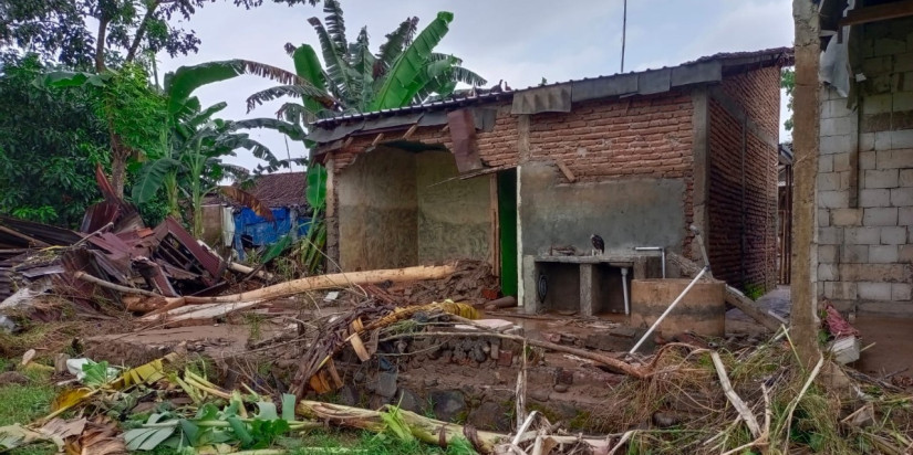Banjir yang Rusakkan 10 Rumah Warga Pekalongan Berangsur Surut