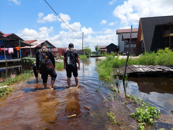 Sebanyak 636 Rumah Warga Terendam di Dua Wilayah Kalimantan Tengah