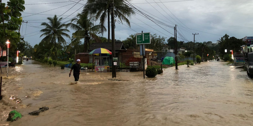 Banjir Masih Ganggu Aktivitas Warga Kota Samarinda