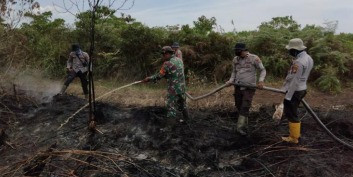 Lahan Seluas 27 Hektar Terbakar di Rokan Hilir