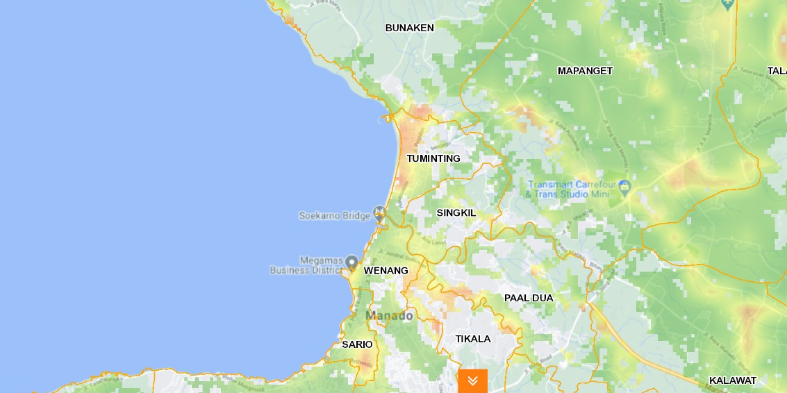 [Update] – Dampak Banjir Warga Delapan Kecamatan di Kota Manado