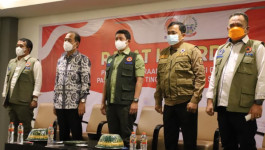 Rapat Koordinasi Penyelesaian Dana Hibah Rehabilitasi dan Rekonstruksi Pascabencana Sulawesi Selatan