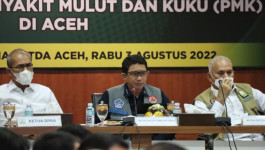 Rapat Koordinasi Penanganan PMK di Provinsi Aceh