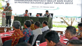 Rakor Monev Satgas PMK di Sulawesi Barat