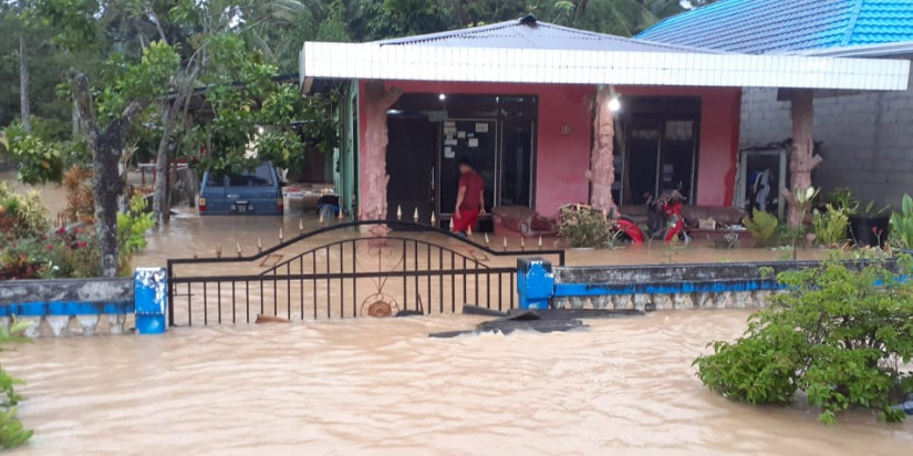 865 Unit Rumah Terendam Banjir di Kabupaten Toli-toli