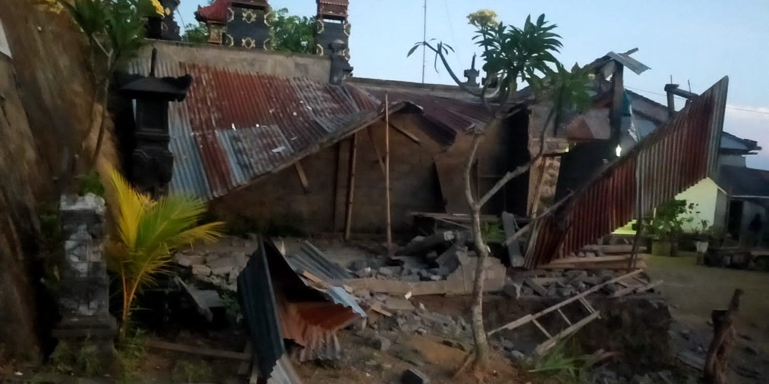 Dampak Gempa Bumi M4,8, Tiga Warga Bali Meninggal Dunia