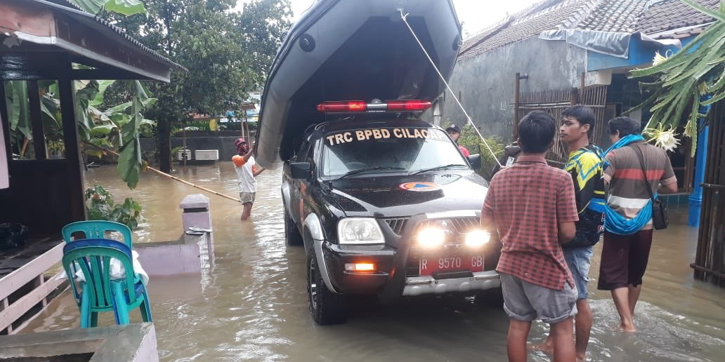 Banjir Cilacap Meluas, Sebanyak 7.949 Jiwa Terdampak