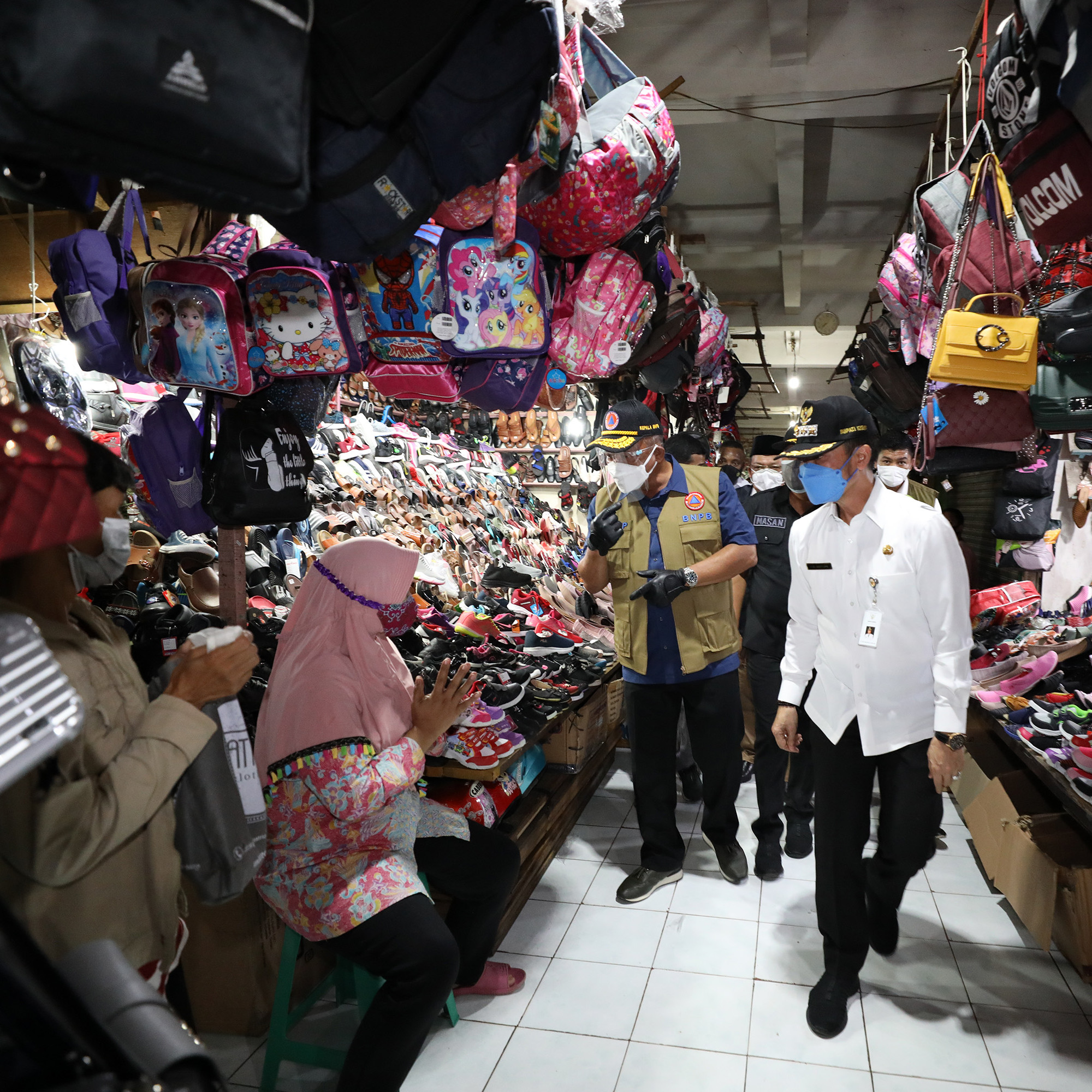 Ketua Satgas Blusukan ke Pasar Bitingan Guna Pantau Penerapan 3M